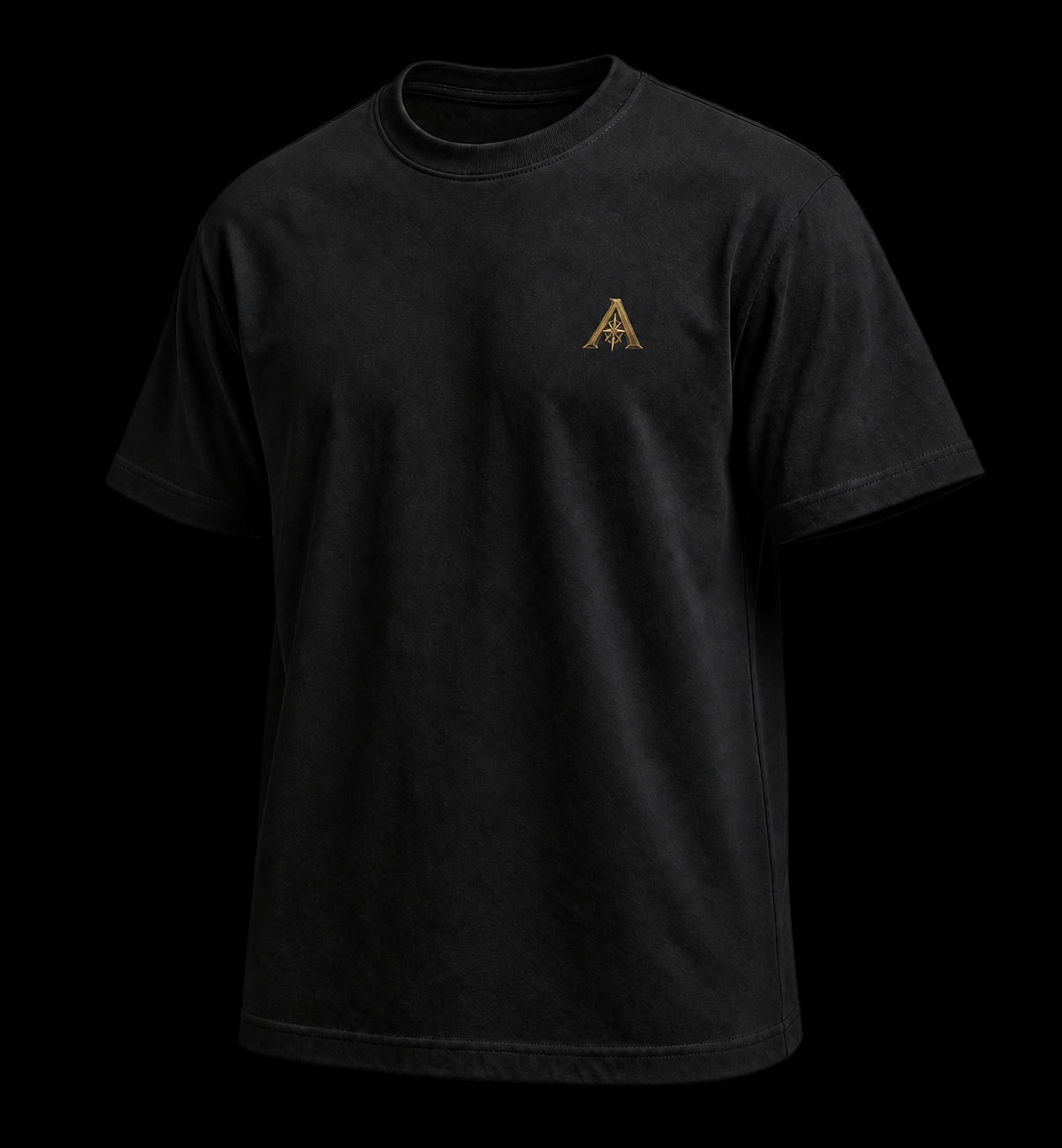 Black AVLR Standard heavyweight T-shirt concept